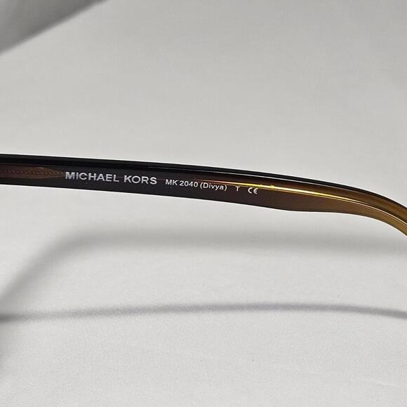 MICHAEL KORS MK2040 Divya Brown Havana Cat Eye Sunglasses main image 9